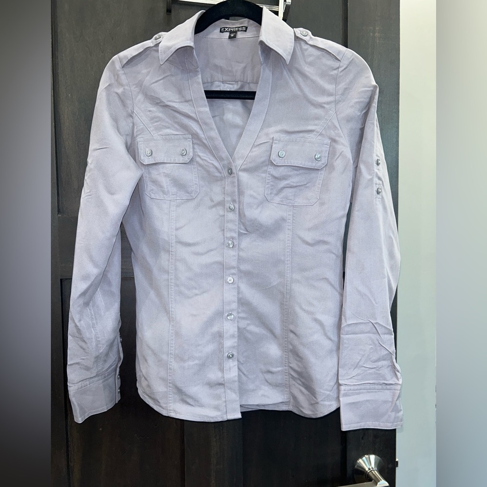 Express Button Up Size Extra Small - image 1